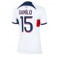 Zenski Nogometni Dres Paris Saint-Germain Danilo Pereira #15 Gostujuci 2023-24 Kratak Rukav